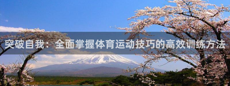 J9官方正版app官网：突破自我：全面掌握体育运动技巧的高效